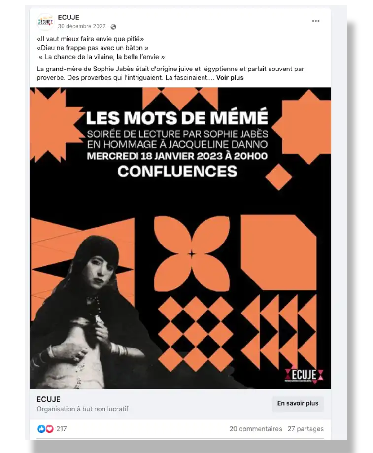 Ecuje - Community Management par Les Frères Salamon